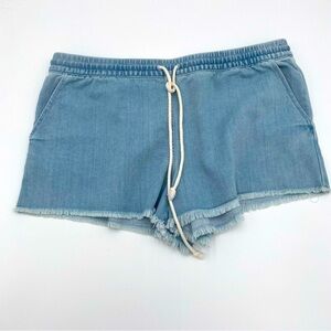 Aerie Light Blue Jean Shorts